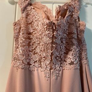Dusty Rose Bridesmaids dress
